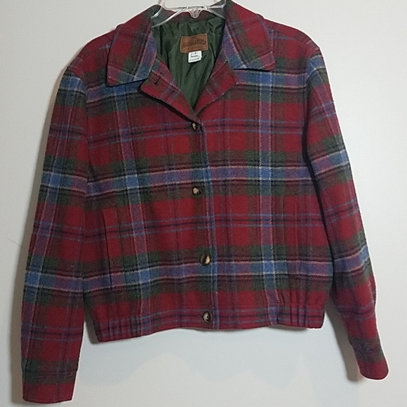 Pendleton Jackets & Blazers - [,Pendelton] 100% Wool Plaid Lined Jacket